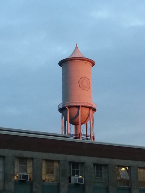 picture of water tower at Iowa State University
